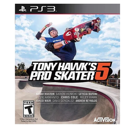 Видеоигра Activision Tony Hawk Pro Skater 5 для PS3