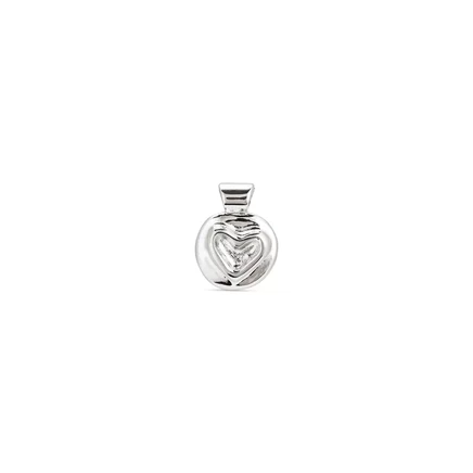 Подвески из металлического сплава UNOde50 Heart silver