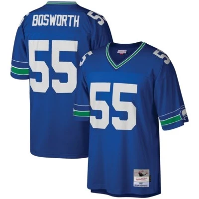 Мужской джерси Mitchell & Ness Brian Bosworth, синий