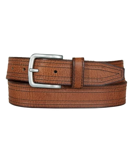 Мужской кожаный ремень Lucky Brand, бежевый