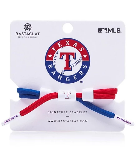 Мужской браслет Rastaclat Texas Rangers Outfield, белый