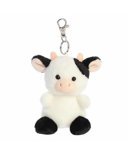Очаровательная клипса Aurora Mini Sweetie Cow Palm Pals на белом 4 белых