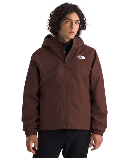 Мужская однотонная куртка The North Face Quest коричневого цвета