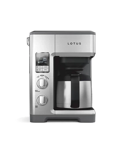 Капельная кофеварка Lotus Professional серии Top серебристого цвета