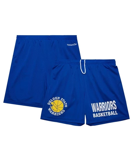 Мужские шорты Mitchell & Ness Golden State, синие