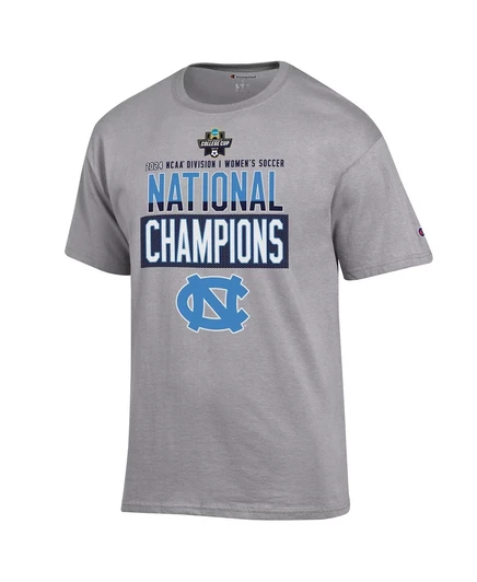 Мужская футболка Champion Tar Heels 2024, серая