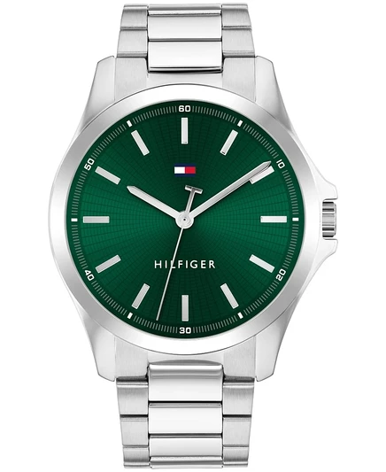Мужские наручные часы Tommy Hilfiger 42 мм, серебристые