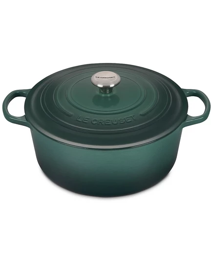 Чугунная кастрюля Le Creuset 8,5 л, артишоковая