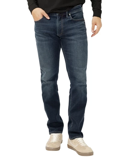 Мужские зауженные джинсы Konrad от Silver Jeans Co. синего цвета
