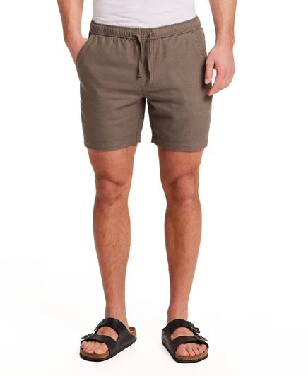 Мужские льняные шорты Weatherproof Vintage, 7″, зеленые