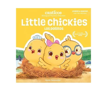 Книга Little Chickies / Los Pollitos, двуязычные стихи