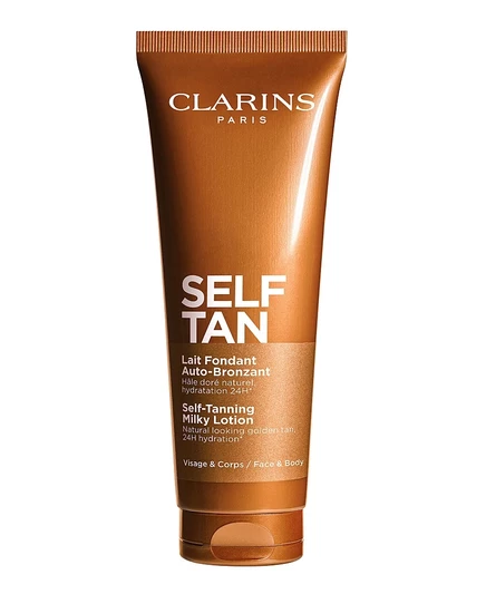 Лосьон для автозагара Clarins Self-Tan Milky для лица и тела, 133 мл