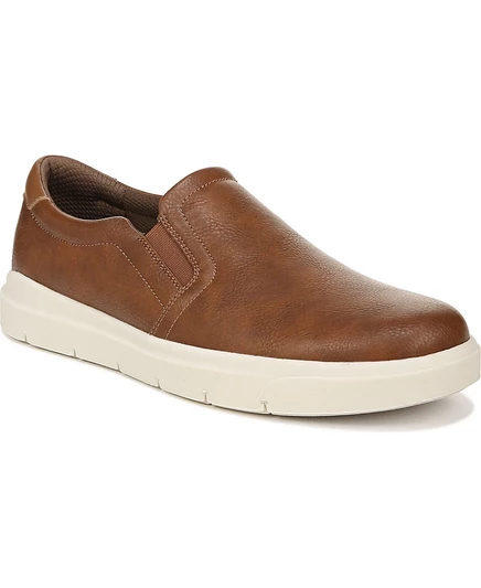 Мужские кроссовки Madison Slip-On от Dr. Scholl коричневого цвета