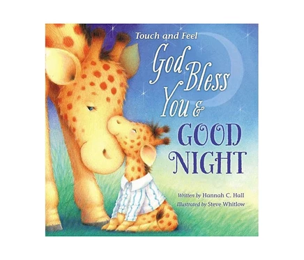 Книга «God Bless You and Good Night», тактильная, картонная