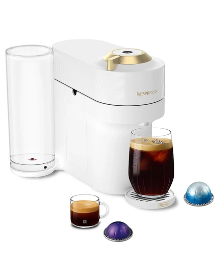 Кофемашина Nespresso Vertuo Pop+ Deluxe De'Longhi, белая