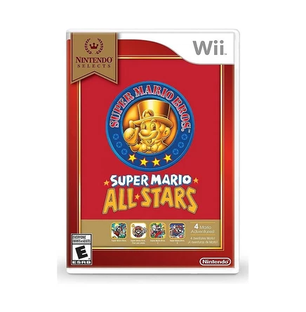 Видеоигра Nintendo Super Mario All-Stars для Wii, белая