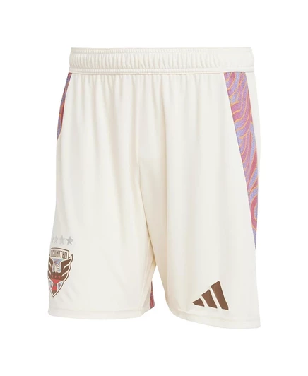 Мужские шорты Adidas D.C. United 2025, бежевые