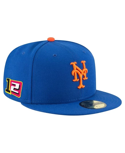 Мужская кепка New Era 59FIFTY Francisco Lindor, синяя
