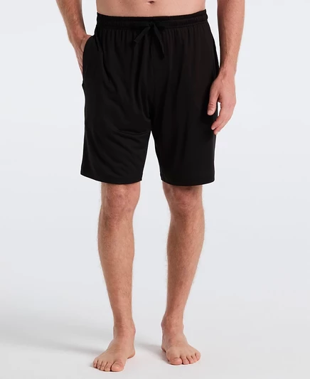 Мужские шорты-пижама Perry Ellis Portfolio с кулиской, черные
