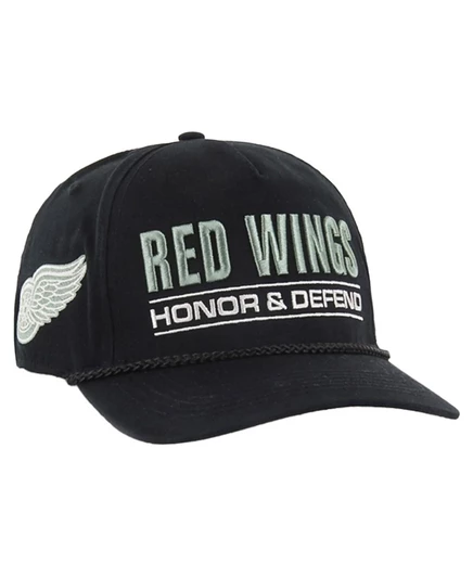Мужская кепка '47 Brand Hitch Detroit Red Wings, черная