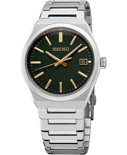 Серебряные часы-браслет Seiko Men's Essentials из нержавеющей стали, 38,9 мм