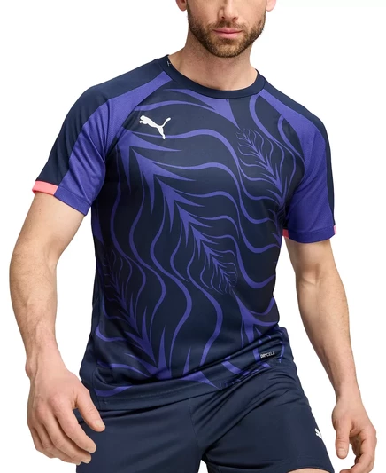 Мужская индивидуальная майка Puma с графическим рисунком Liga club navy