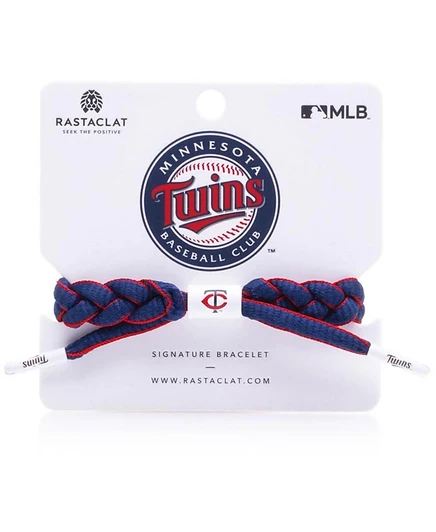 Мужской браслет Rastaclat Minnesota Twins Signature, синий