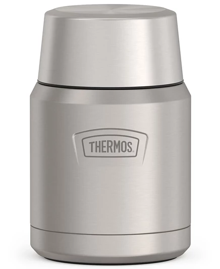 Термос Thermos Icon 470 мл с ложкой, серебристый