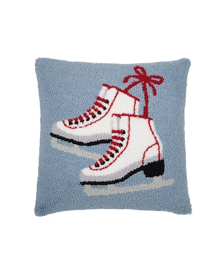 Декоративная подушка C & F Home 46×46 см с коньками, синяя