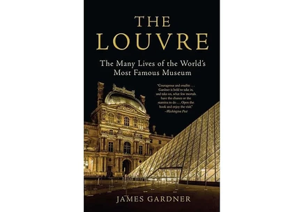 Книга The Louvre — Джеймс Гарднер, белая