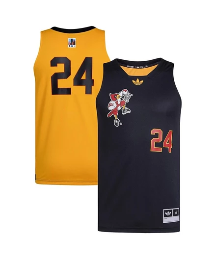 Мужская баскетбольная майка Adidas Louisville Cardinals, черно-золотая