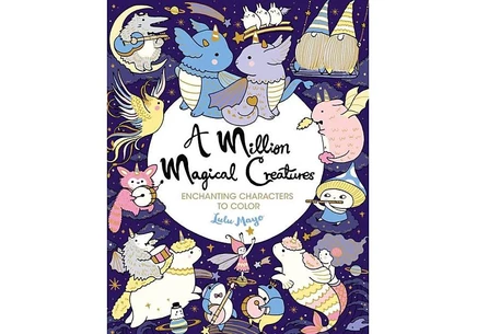 Раскраска A Million Magical Creatures, Lulu Mayo