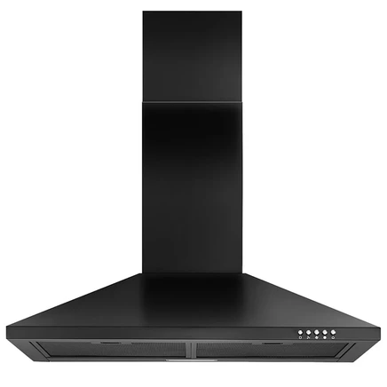 Вытяжки серии Convertible Black для настенного монтажа объемом 30 дюймов и объемом 450 куб. м черного цвета