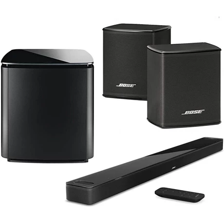 Домашний кинотеатр Bose Smart Ultra с Bass Module 700 и Surround 700, черный