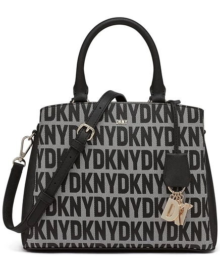 Женская сумка DKNY Paige satchel, черная