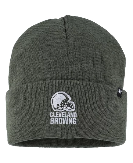 Женская шапка 47 Brand Cleveland Browns, зеленая