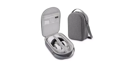 Чехол для переноски Sonicgrace для Oculus Quest 2 в твердом корпусе Travel Case grey