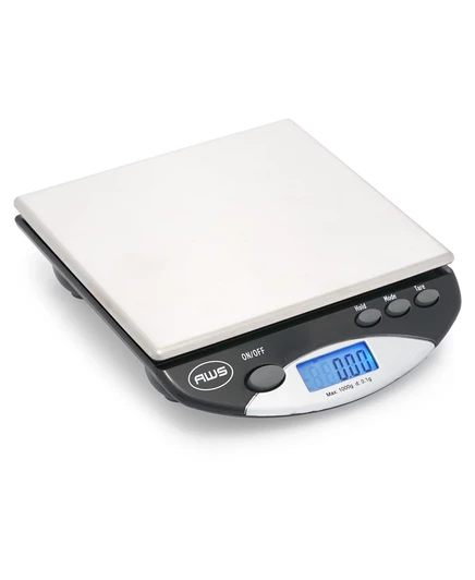 Настольные цифровые весы American Weigh Scales AMW-1000 1 кг, черные