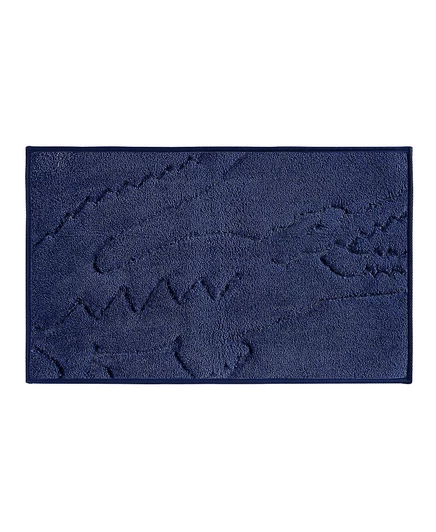 Коврик для ванной Lacoste Home Heritage 51×81 см, темно-синий