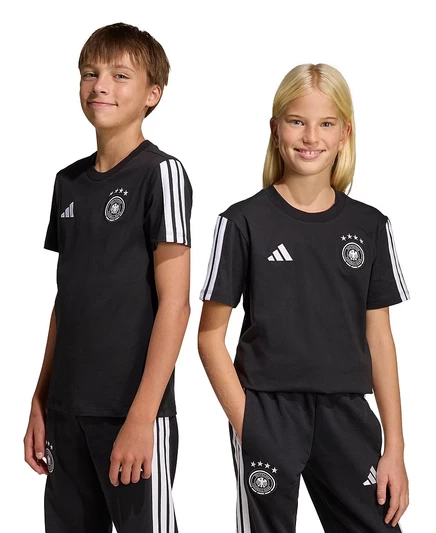 Детская футболка Adidas Germany DNA, черная