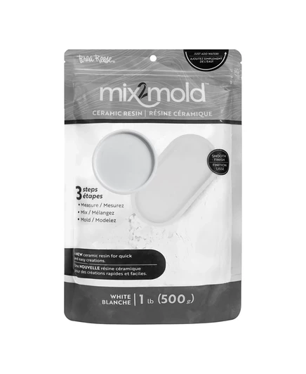 Порошок Mix2Mold Brea Reese керамический, белый 454 г