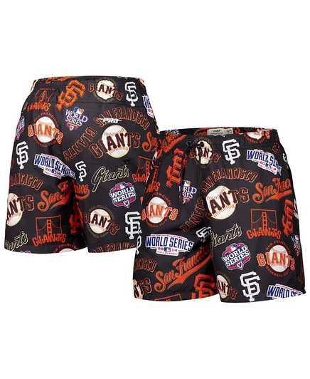 Мужские черные тканые шорты Pro Standard с логотипом San Francisco Giants Toss black