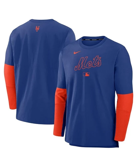 Мужская футболка Nike New York Mets Player с длинным рукавом, мультицвет