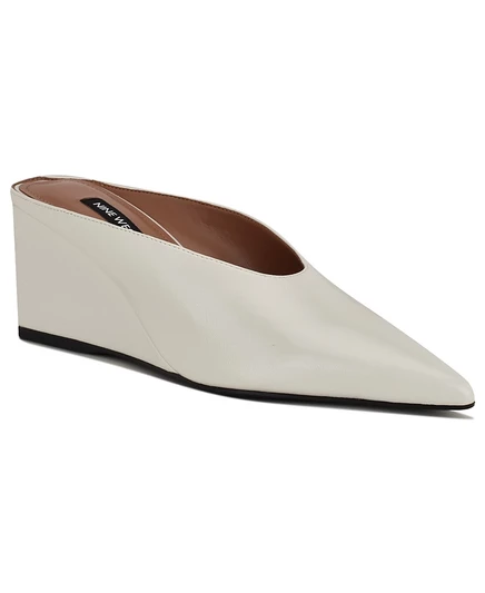 Женские лакированные мюли Nine West Lanah, белые
