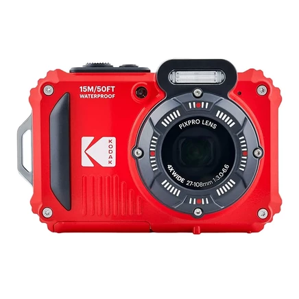 Цифровая камера Kodak Pixpro WPZ2 16 МП, 4×, 2.7″, красная