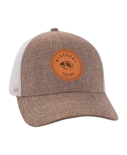 Мужская кепка с регулируемой посадкой Ahead, коричнево-белая Missouri Tigers tan, white