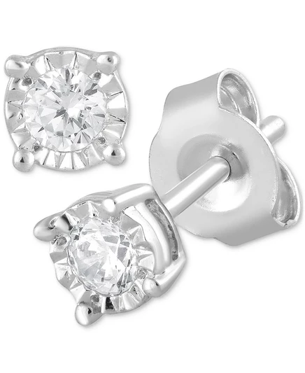 Серьги Forever Grown Diamonds 0,20 карат (лаб.), серебро