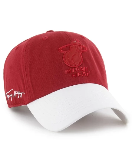 Мужская кепка '47 Brand x Tommy Hilfiger Miami Heat, регулируемая, красно-белая