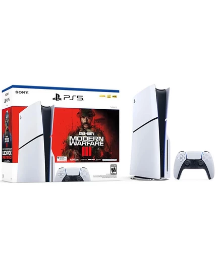 Консоль Sony PS5 Slim с Call of Duty III, белая