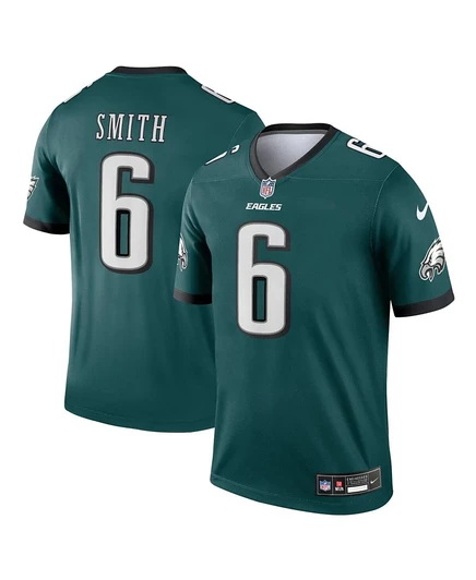 Мужская футболка Nike DeVonta Smith Philadelphia Eagles Legend green